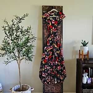 XIX Palms Maxi Dress